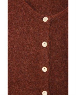 Vitow cardigan Choco Melange American Vintage 